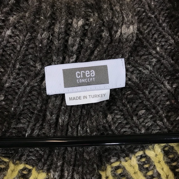 Luxurious Parisian Wool Alpaca cardigan sweater - Picture 3 of 8